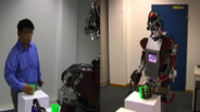 Grasp Recognition and Mapping on Humanoid Robots